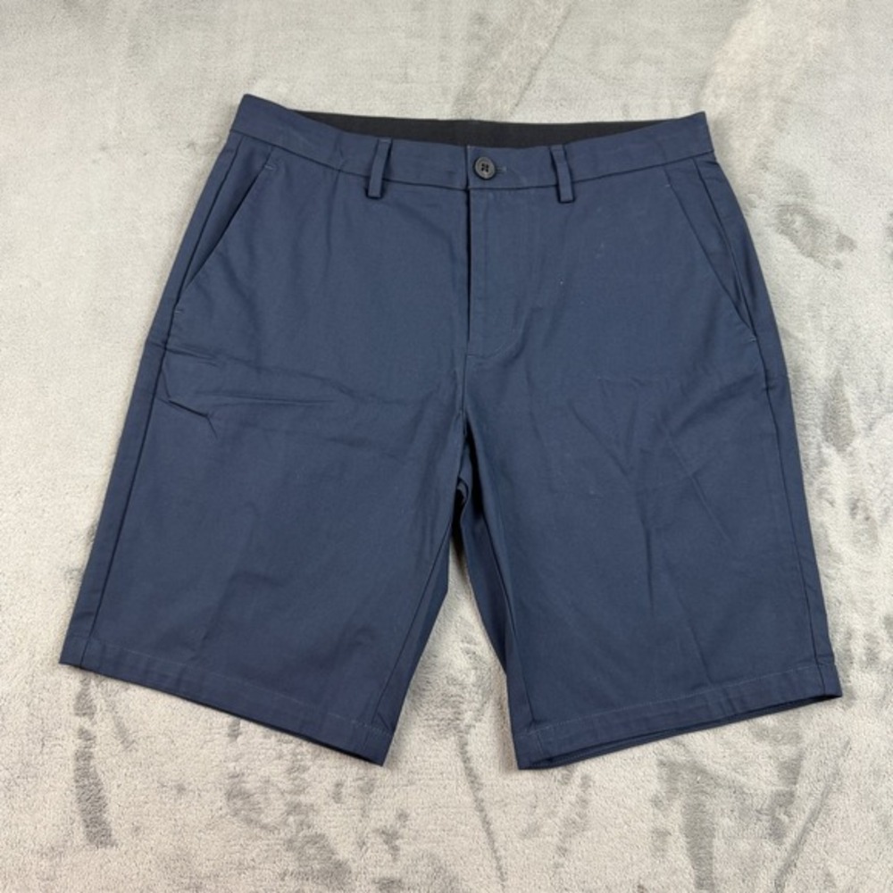 Bonobos Shorts Mens 30 Navy Blue 9 Inch Inseam‎ Performance Stretch Casual Golf